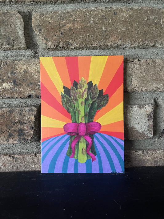 The Age of Asparagus 5x7” Print - FREE SHIPPING IN US