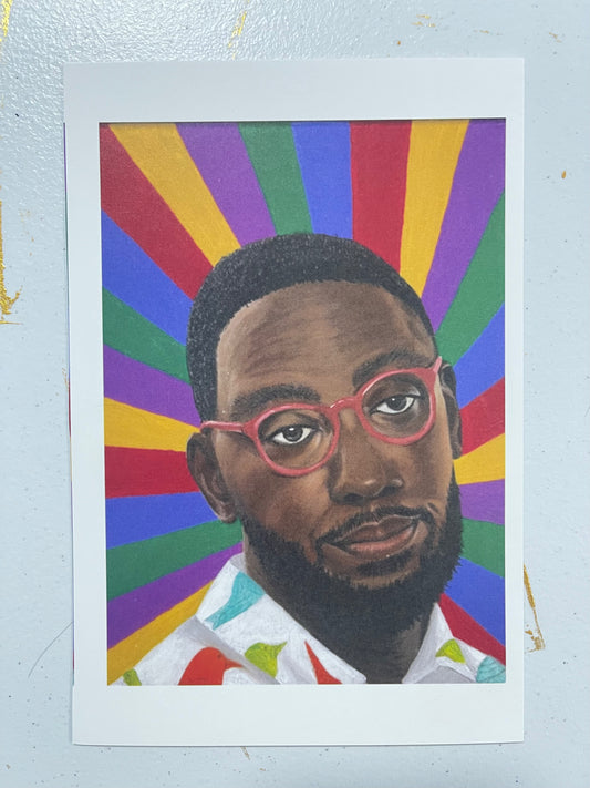 Winnie the Bish mini print (5X7) Free shipping in US!