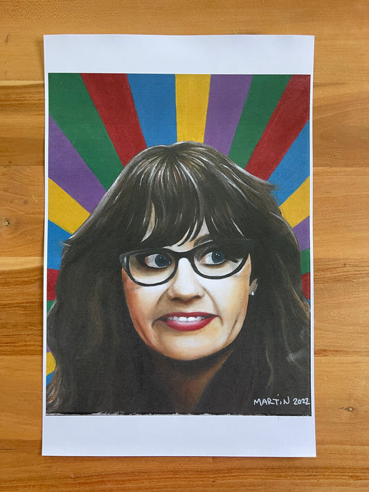 Jessica Day 11x14" Print - Free Shipping in US