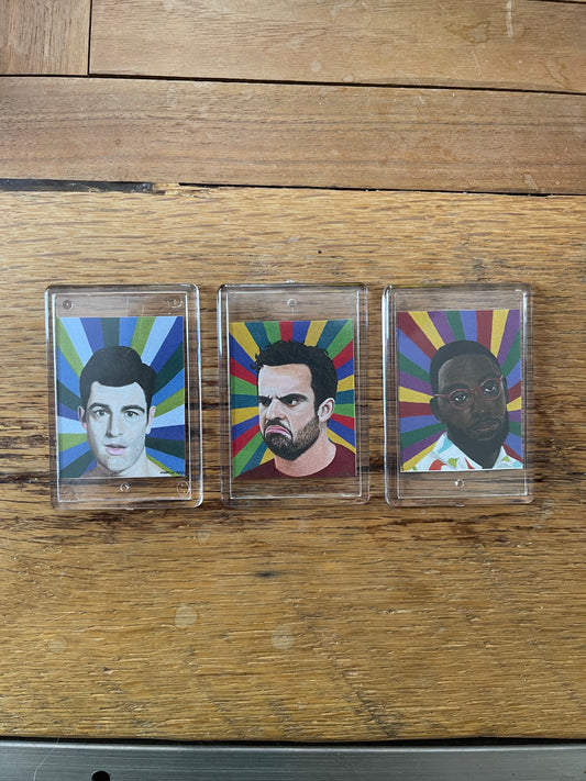 The Boys of Loft 4D magnets - 2x3" each - FREE SHIPPING in US