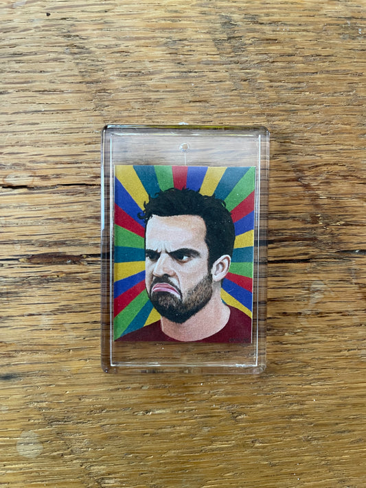 Nick Miller Turtle Face Magnet - 2x3" - FREE SHIPPING in US