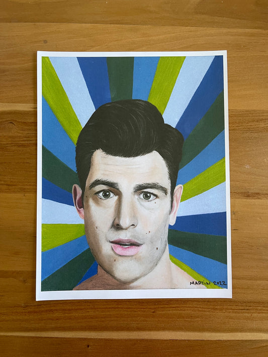 Schmidt 8.5x11in print - FREE SHIPPING in US