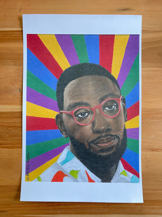 Winston Bishop print - 11x14in - Free Shipping in US